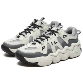Panini-Basketballschuhe „Weiß Grau“