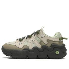 Panini-Laufschuhe „Beige-Grün“
