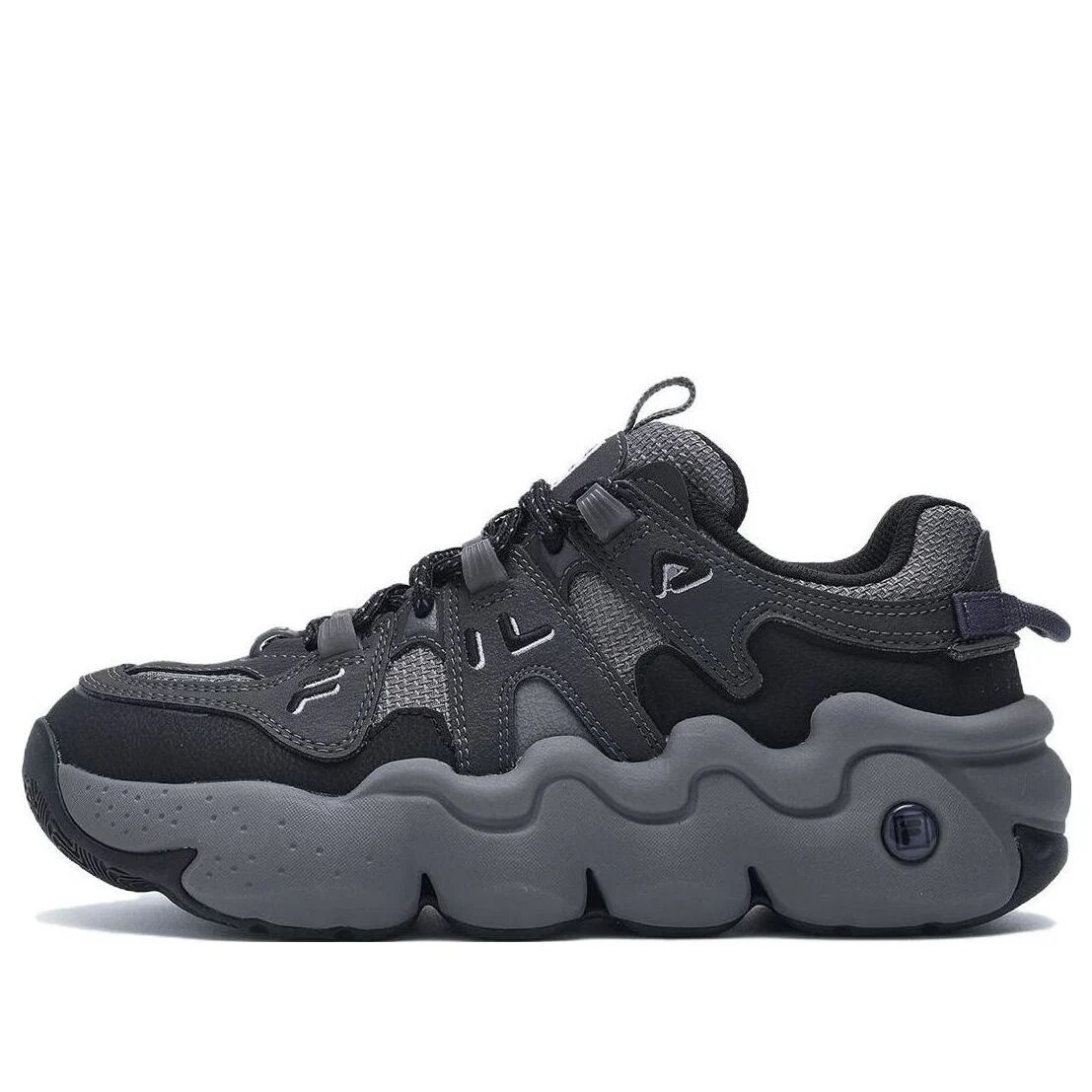 Panini-Laufschuhe „Schwarz-Grau“