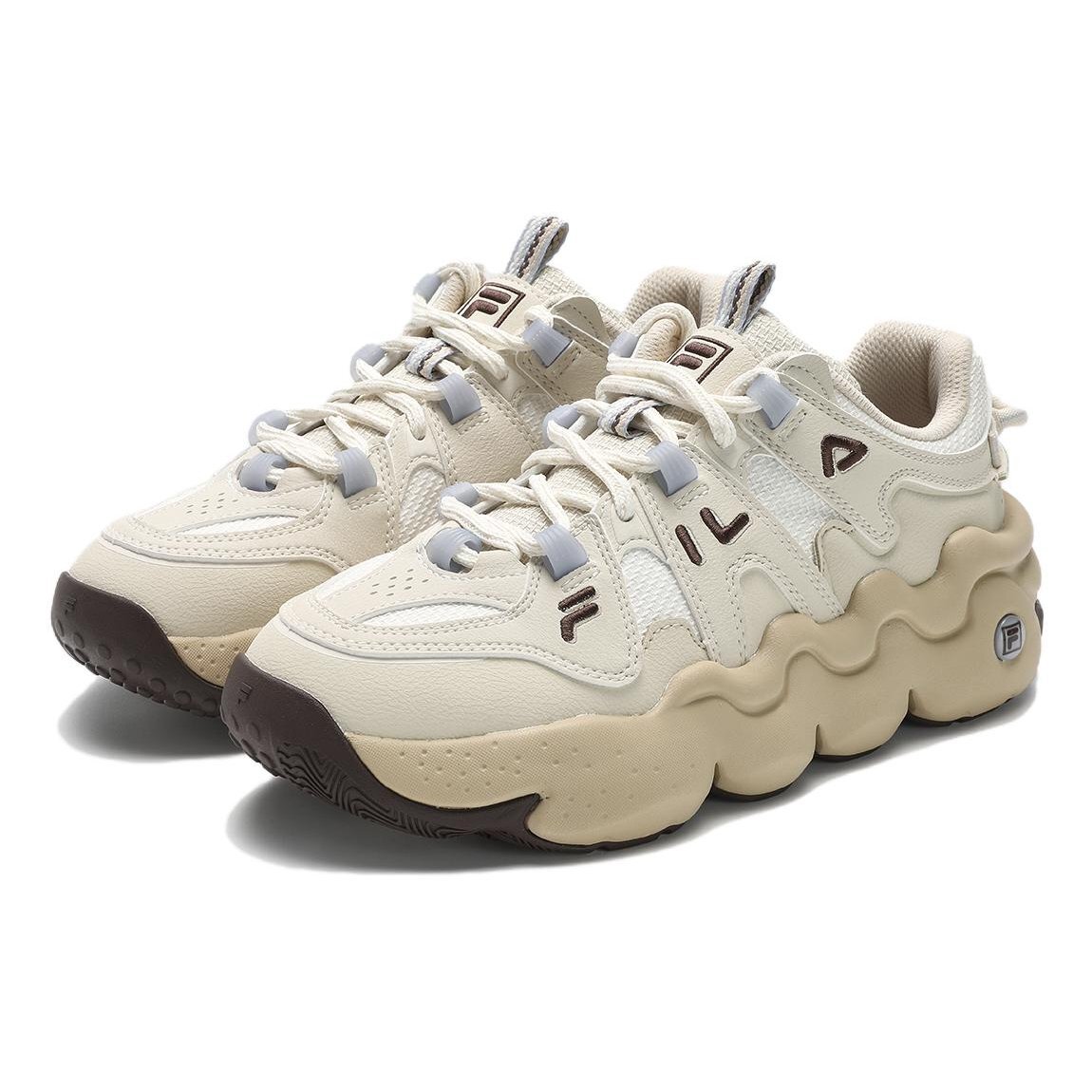 Panini-Laufschuhe „Weiß-Beige“