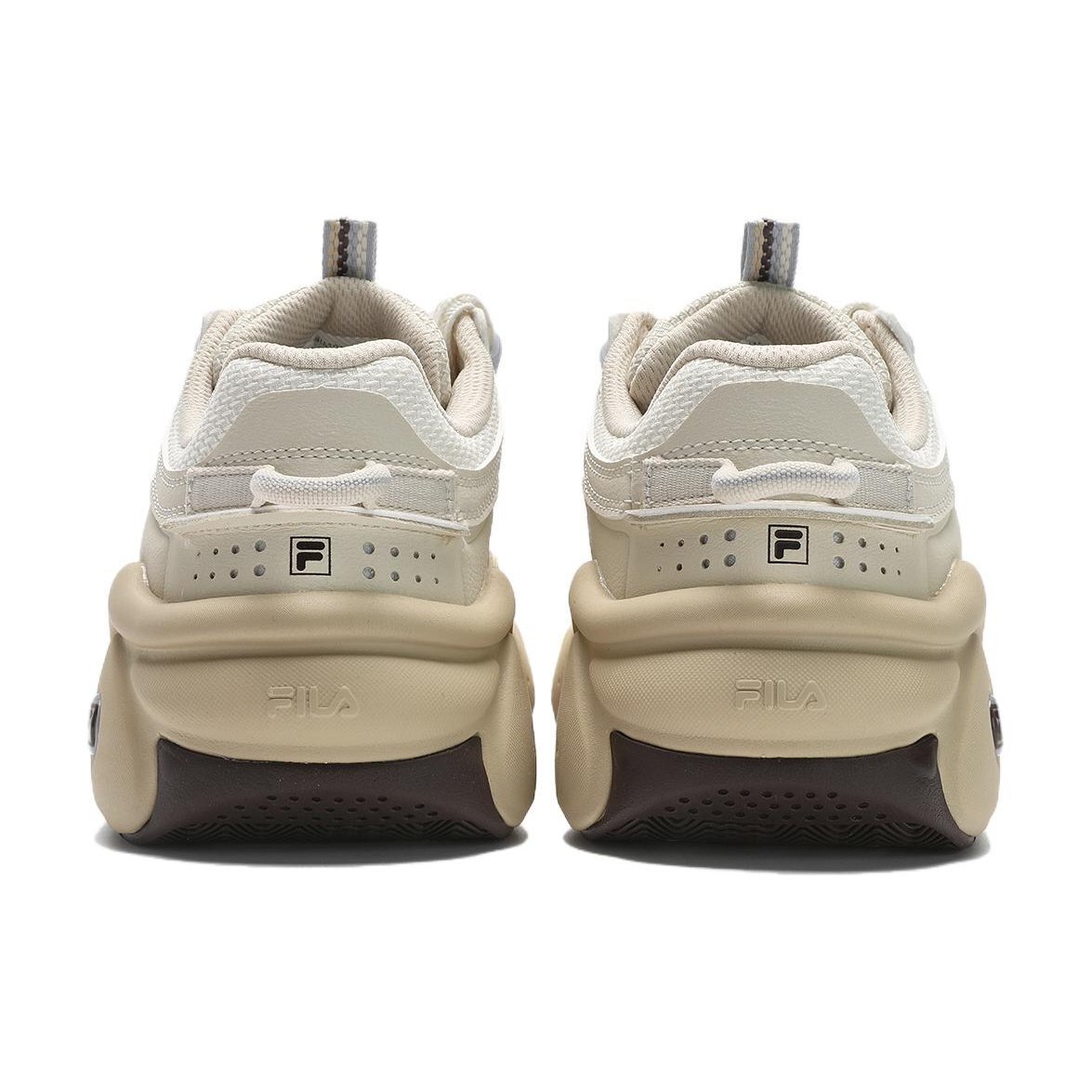 Panini-Laufschuhe „Weiß-Beige“