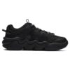 Panini Low Retro-Basketball-Sneaker „Black“