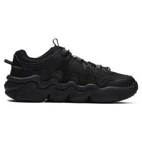 Panini Low Retro-Basketball-Sneaker „Black“
