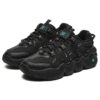 Panini We Velour Retro-Basketballschuhe „Schwarz“