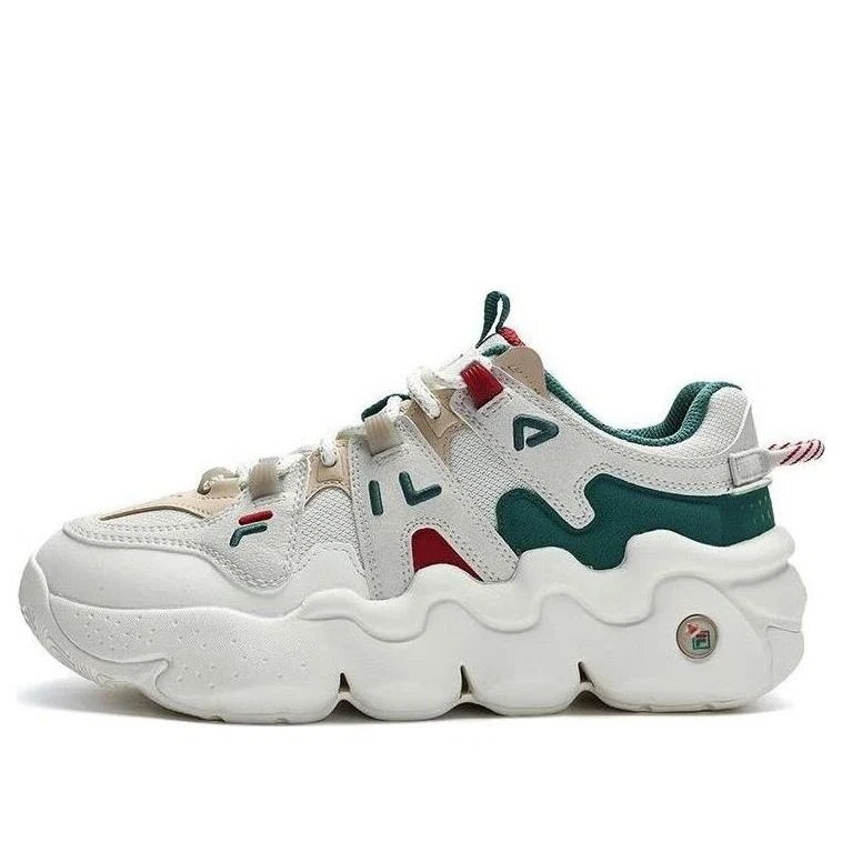 Panini Xmas Schuhe „Weiß Grün Rot“