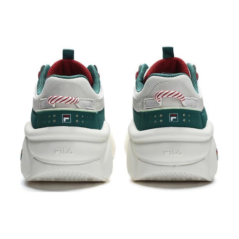 Panini Xmas Schuhe „Weiß Grün Rot“