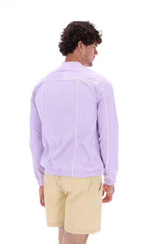 Pastell-Lila Terrinda Iconic Bikerjacke