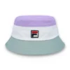 Pastellfarbener dreifarbiger Marco-Bucket-Hut