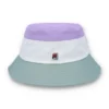 Pastellfarbener dreifarbiger Marco-Bucket-Hut