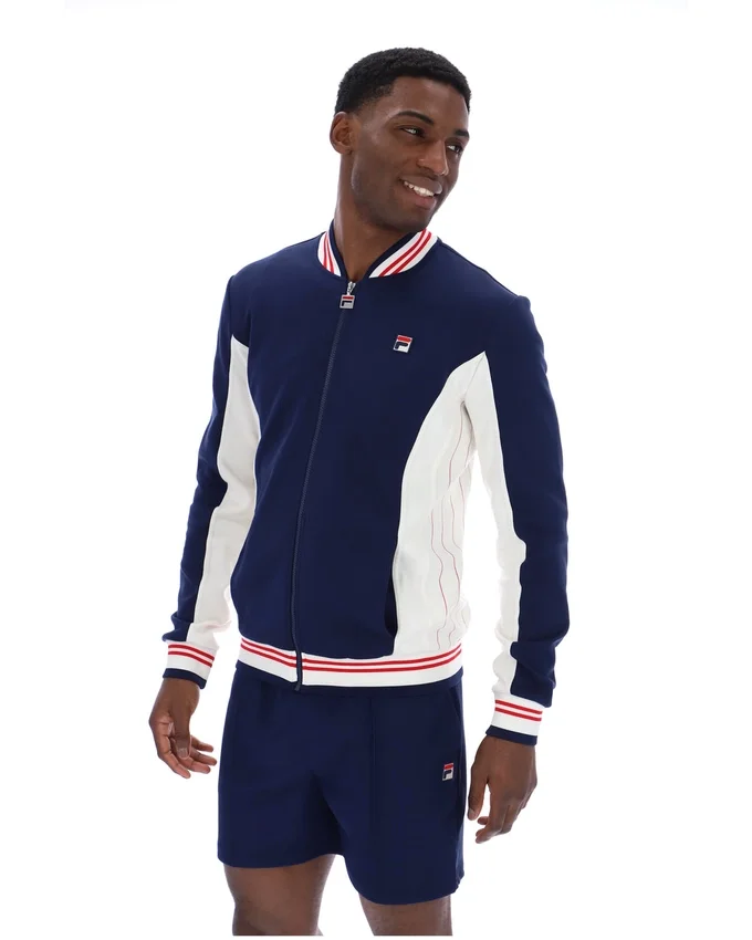 Peacoat Settanta Baseball-Trainingsjacke