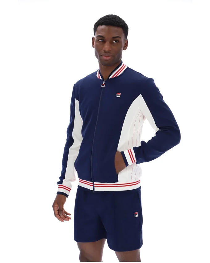 Peacoat Settanta Baseball-Trainingsjacke