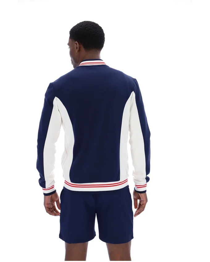 Peacoat Settanta Baseball-Trainingsjacke
