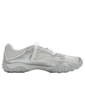 Pebble Sandalen „White Silver“