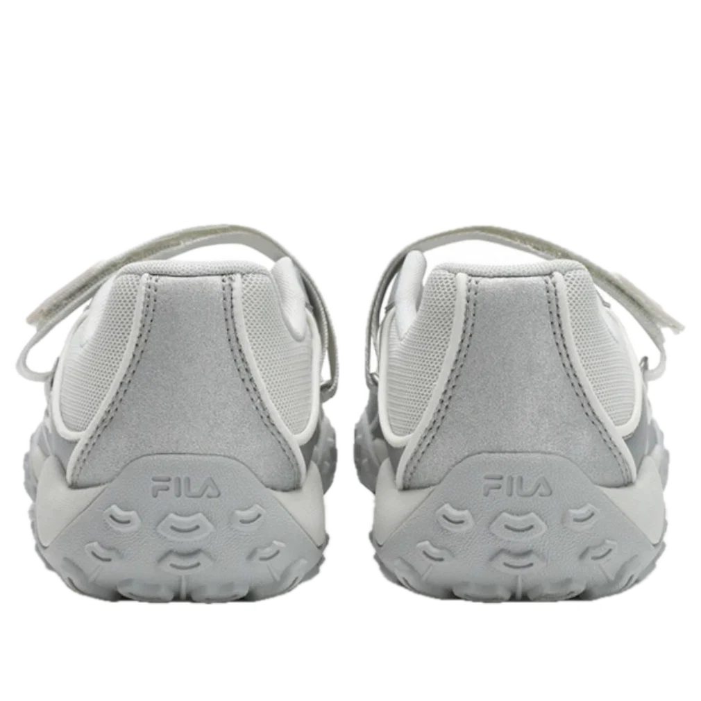 Pebble Sandalen „White Silver“