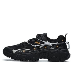 Pepe Shimada x Fila Low-Top-Schuh Schwarz