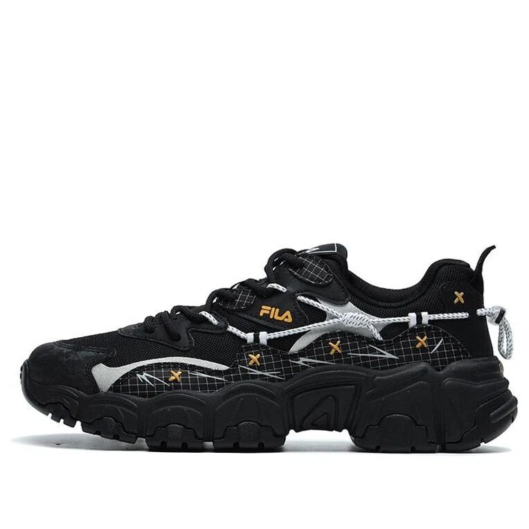 Pepe Shimada x Fila Low-Top-Schuh Schwarz