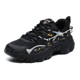 Pepe Shimada x Fila Low-Top-Schuh Schwarz