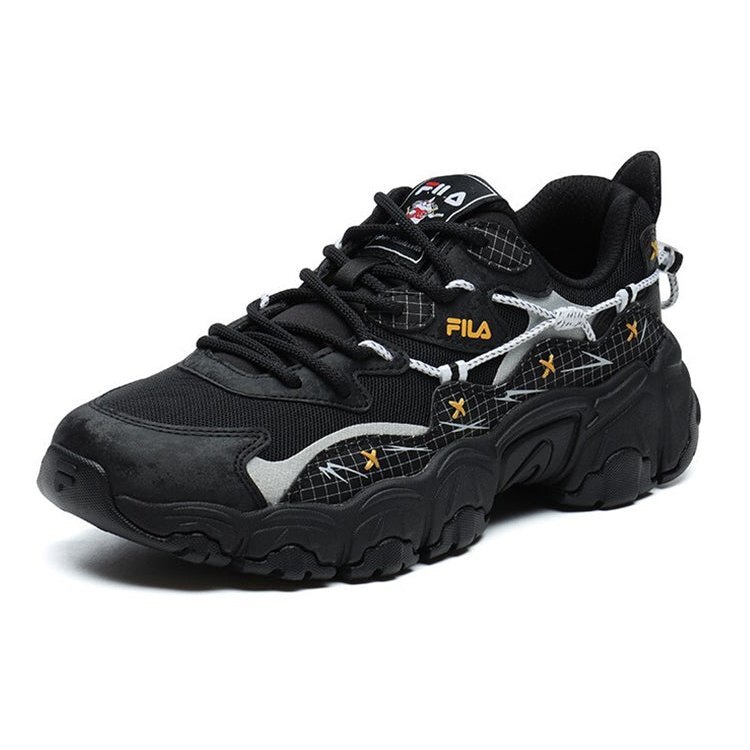 Pepe Shimada x Fila Low-Top-Schuh Schwarz