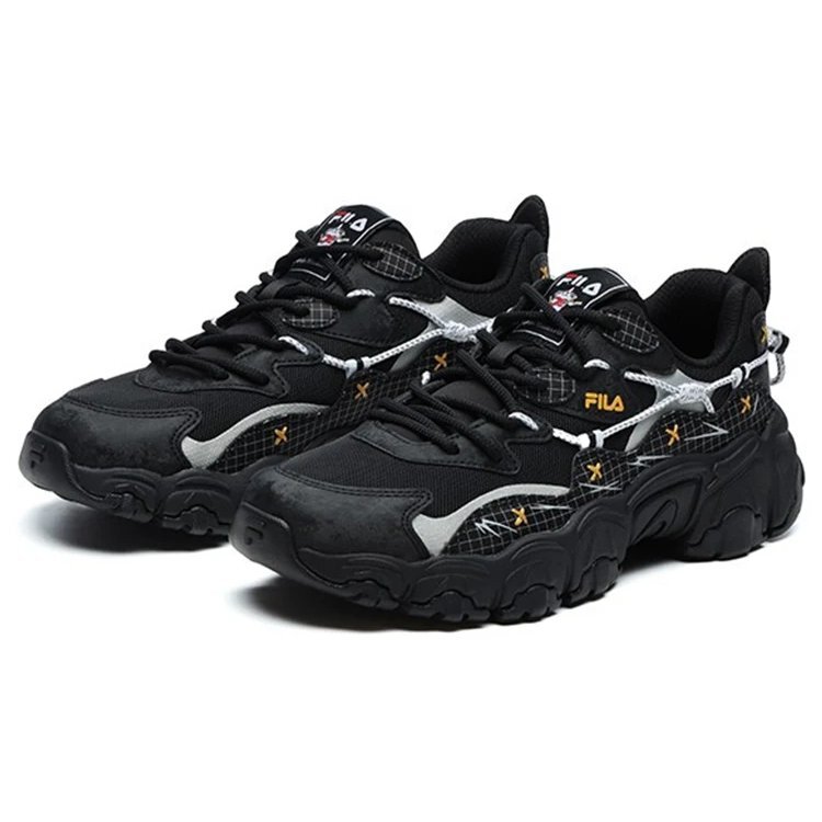 Pepe Shimada x Fila Low-Top-Schuh Schwarz
