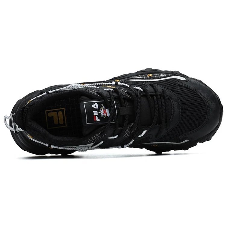 Pepe Shimada x Fila Low-Top-Schuh Schwarz