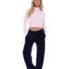 Pinkaboo Heidi – Kurzes Rollkragen-Top