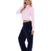 Pinkaboo Heidi – Kurzes Rollkragen-Top