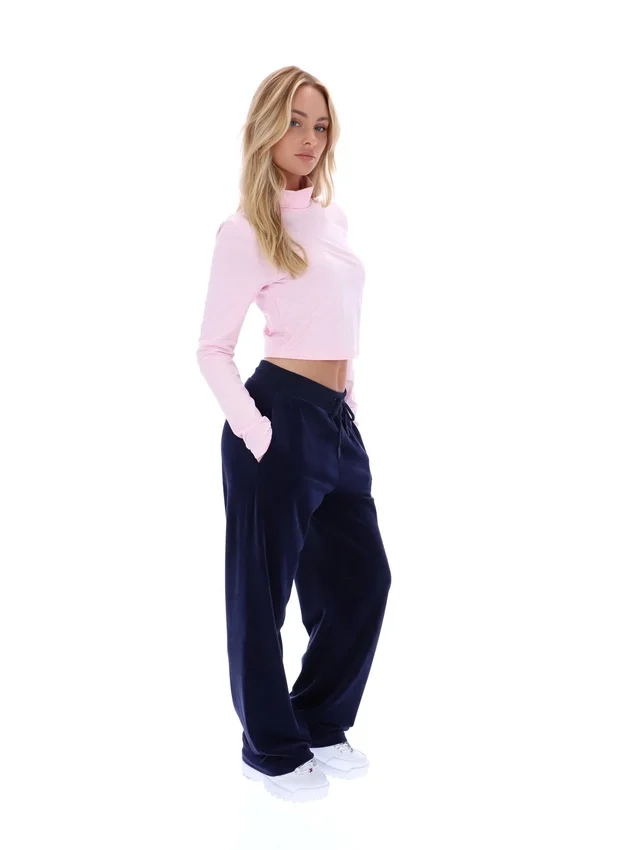 Pinkaboo Heidi – Kurzes Rollkragen-Top