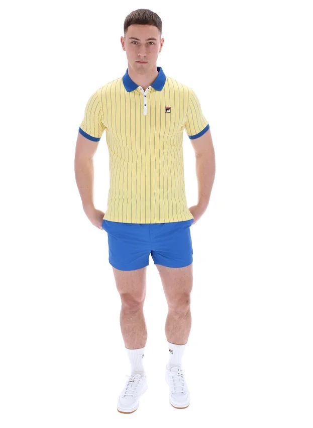 Popcorn BB1 Classic Vintage gestreiftes Polohemd