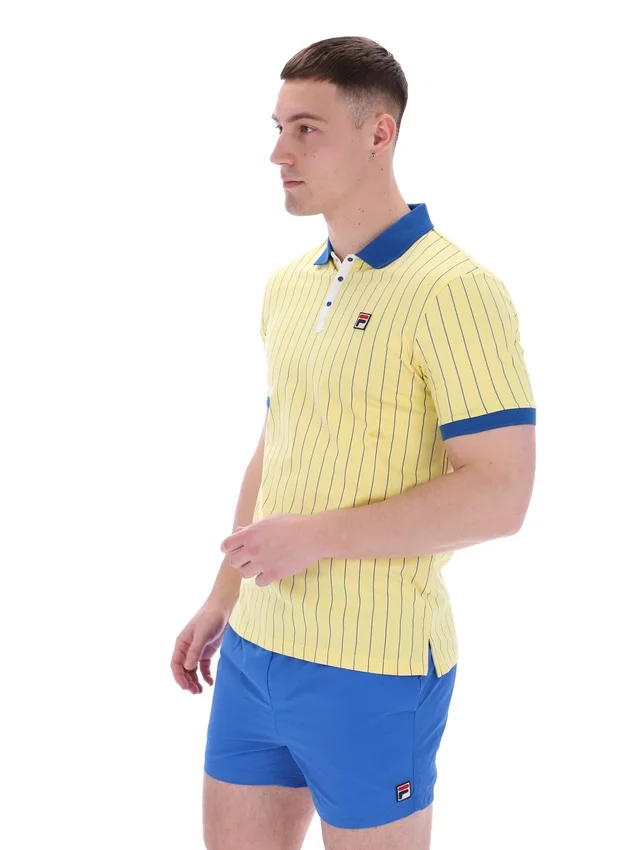 Popcorn BB1 Classic Vintage gestreiftes Polohemd