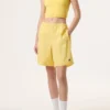 Popcorn Fila x Hailey Crinkle Shorts