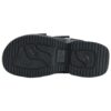 Puff-Sandalen „Weiß Schwarz“