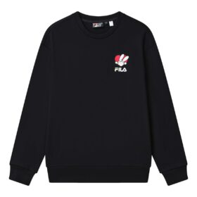 Pullover mit Grafikprint „Black“