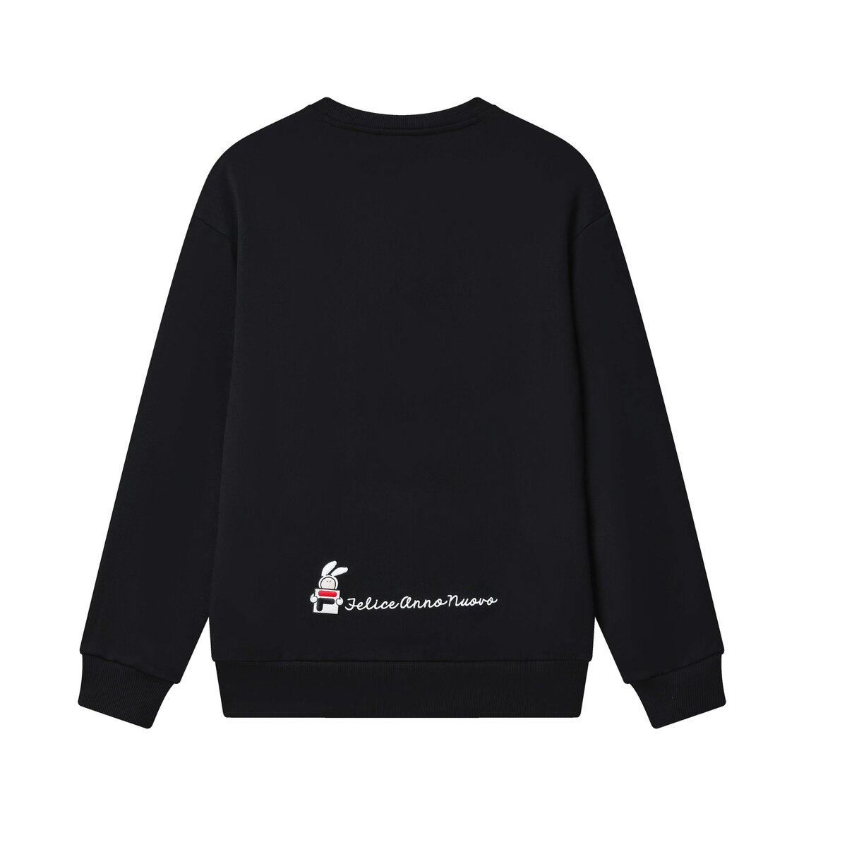 Pullover mit Grafikprint „Black“