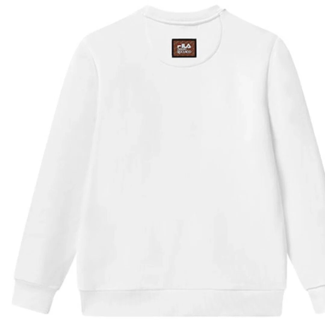 Pullover mit Logo-Grafik „Weiß Schwarz“