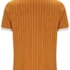 Pumpkin Spice BB1 Classic Vintage gestreiftes Polohemd