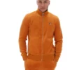 Pumpkin Spice Nero Velours-Trainingsjacke