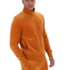 Pumpkin Spice Nero Velours-Trainingsjacke