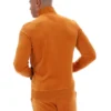 Pumpkin Spice Nero Velours-Trainingsjacke