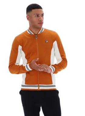 Pumpkin Spice Settanta Baseball-Trainingsjacke