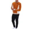 Pumpkin Spice Settanta Baseball-Trainingsjacke