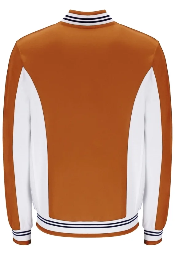 Pumpkin Spice Settanta Baseball-Trainingsjacke