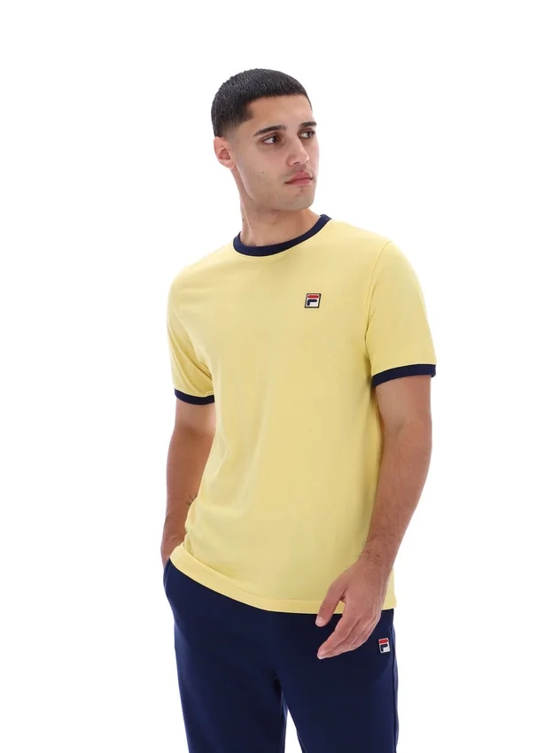 Raffia Marconi Essential Ringer-T-Shirt