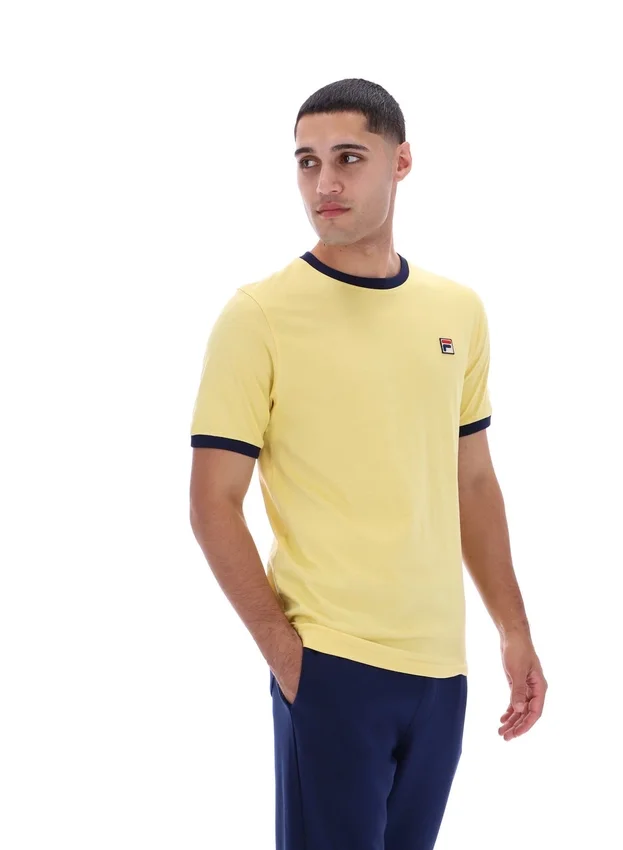 Raffia Marconi Essential Ringer-T-Shirt