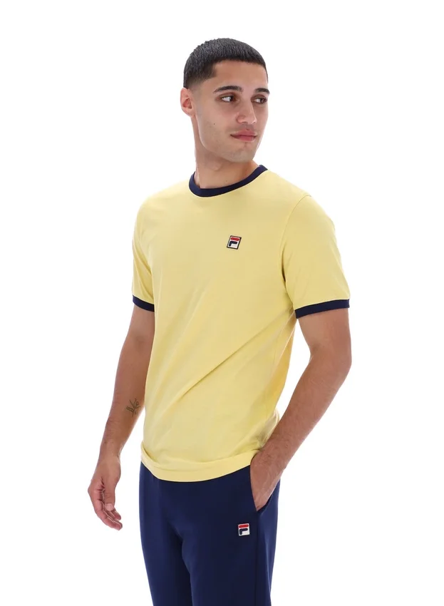 Raffia Marconi Essential Ringer-T-Shirt