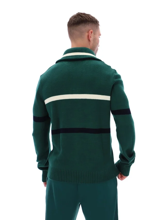 Rain Forest Camilo Strickpullover mit halbem Reißverschluss