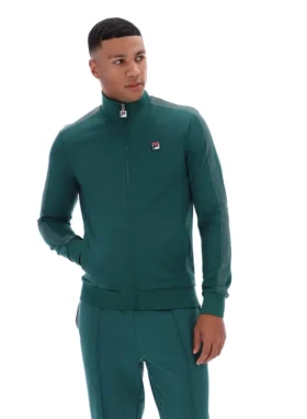 Rain Forest Keith Trainingsjacke mit Kontrastnähten