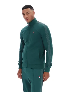 Rain Forest Keith Trainingsjacke mit Kontrastnähten