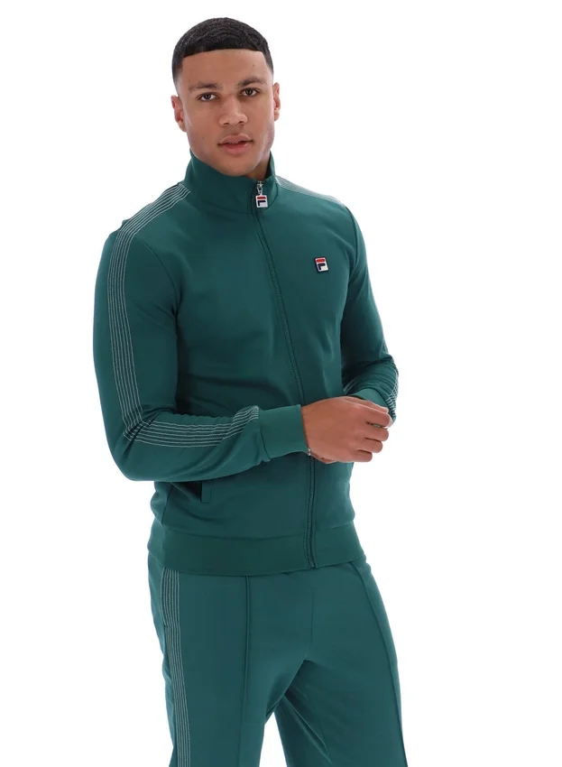 Rain Forest Keith Trainingsjacke mit Kontrastnähten