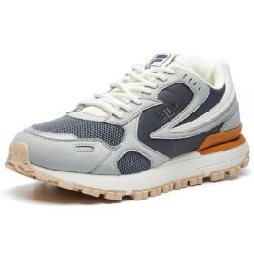 Rambler Retro-Laufschuhe Grau/Braun