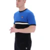 Randy Rib T-Shirt mit Kontraststreifen